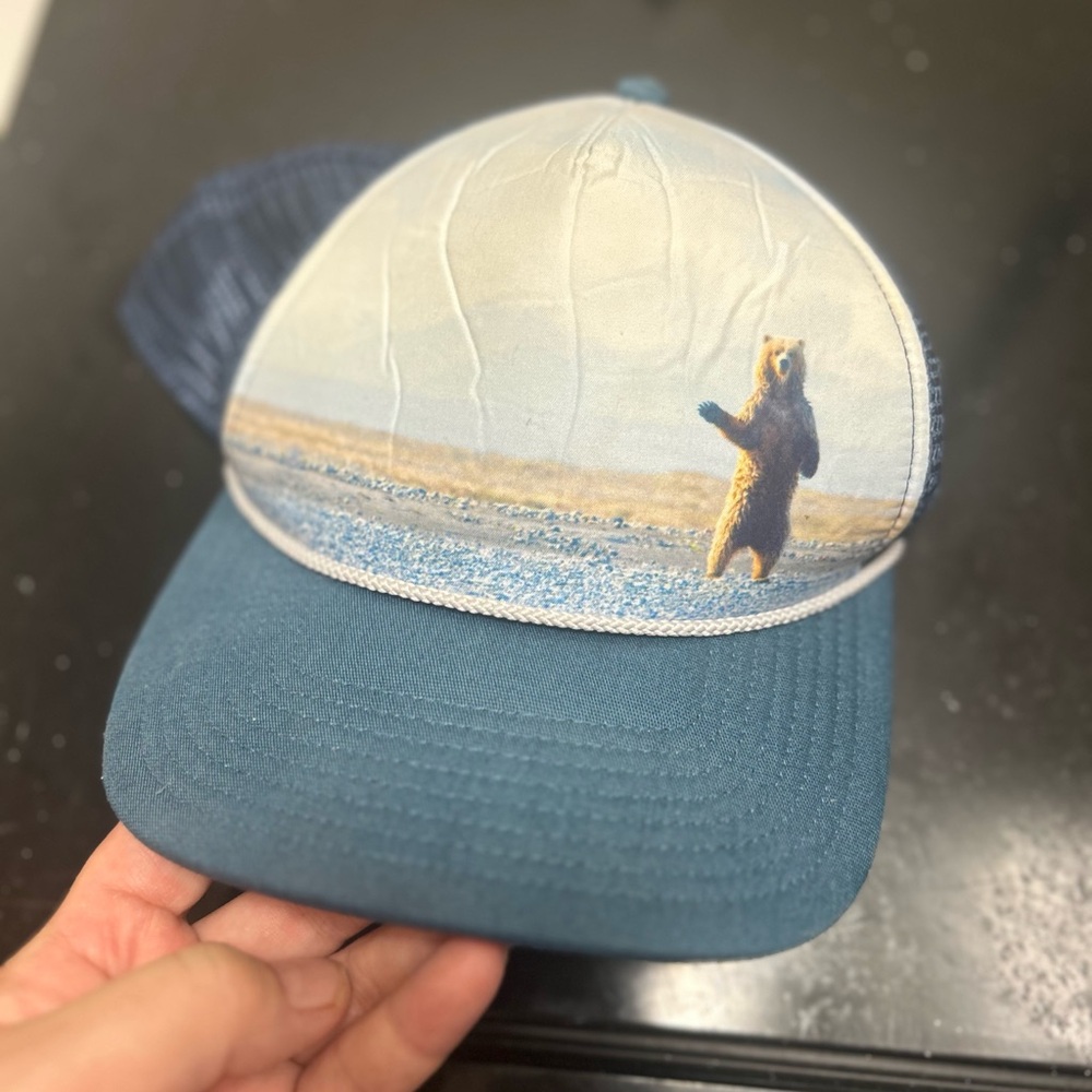 Patagonia Navy Mesh Cap
